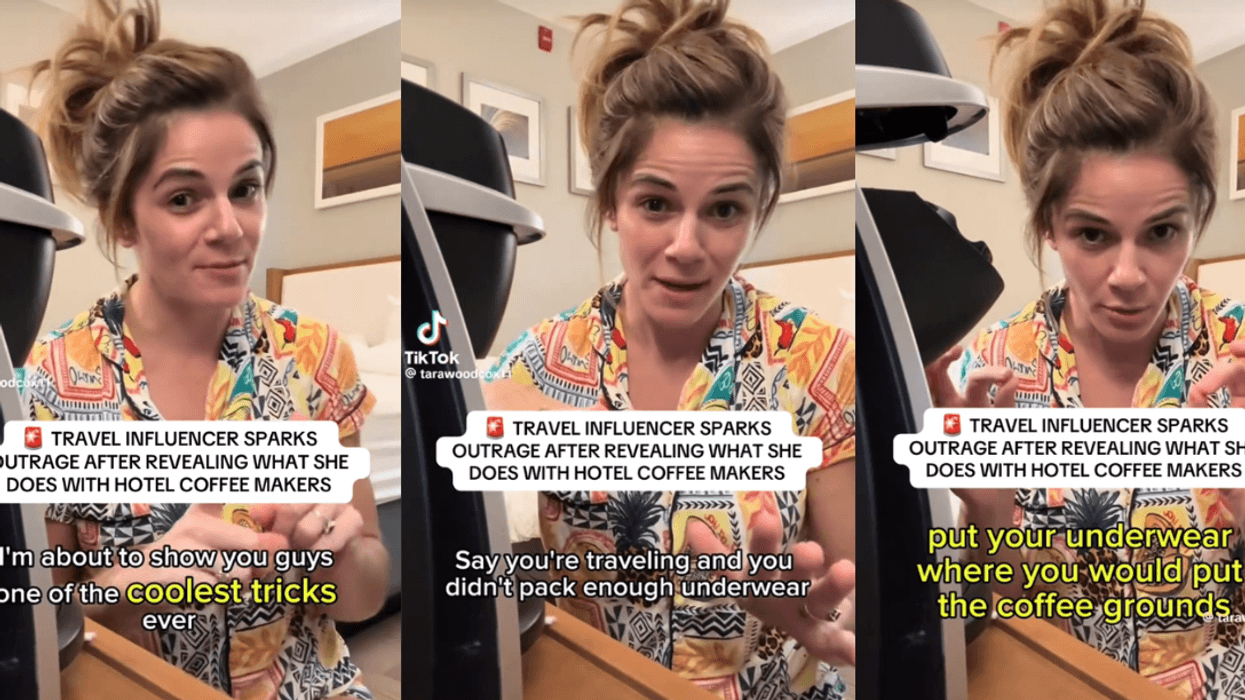 Screenshots from @hustleb***h's TikTok video