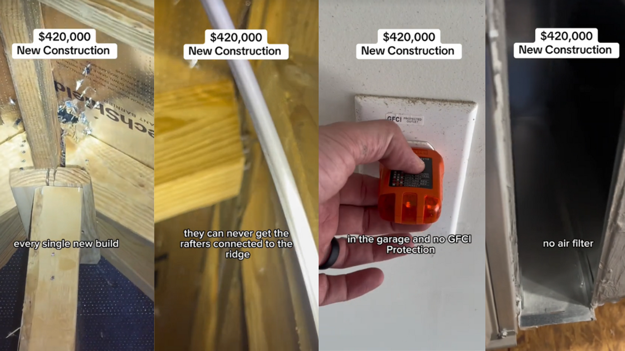 Screenshots from inspector_randle's TikTok video