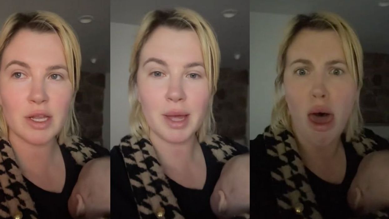 Screenshots from @irelandshmireland's TikTok video