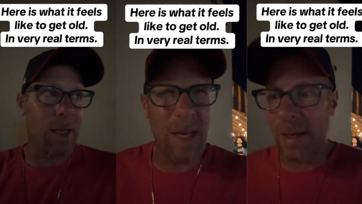 Screenshots from @jeffpearlmanauthor's TikTok video
