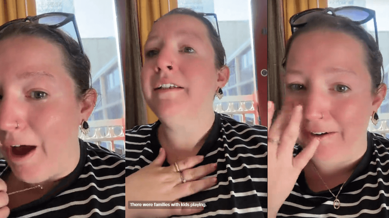 Screenshots from @jessicajeankava's TikTok video