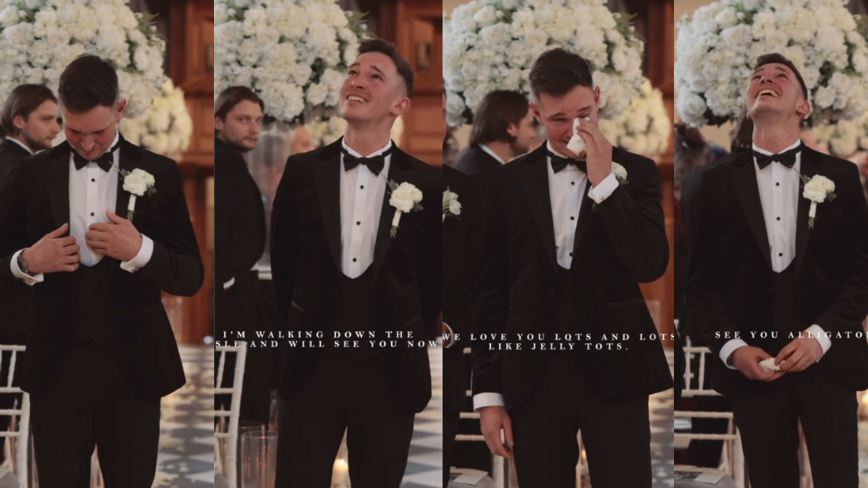 Screenshots from @joyvideography's TikTok video