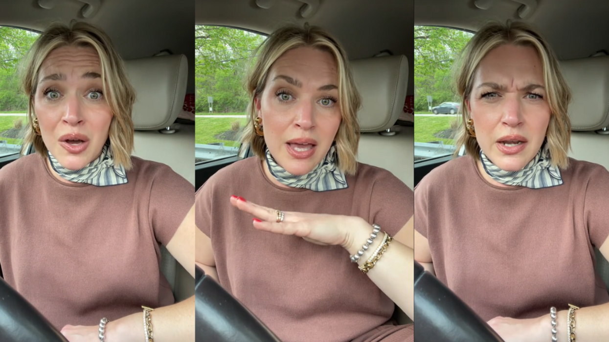 Screenshots from @julesfassinger's TikTok video