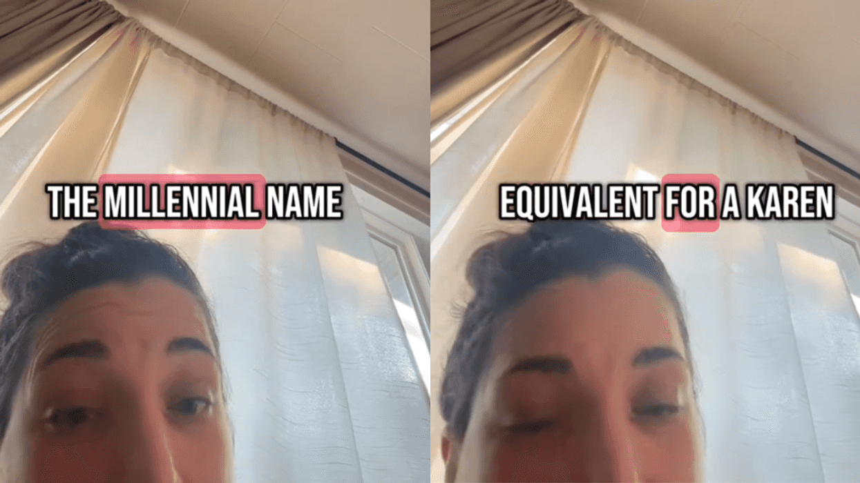 Screenshots from @junkmotherjess's TikTok video