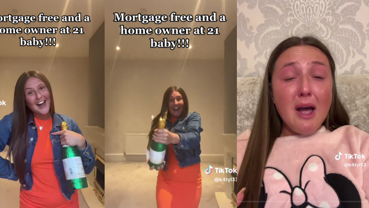 Screenshots from @k4tyl33/TikTok videos