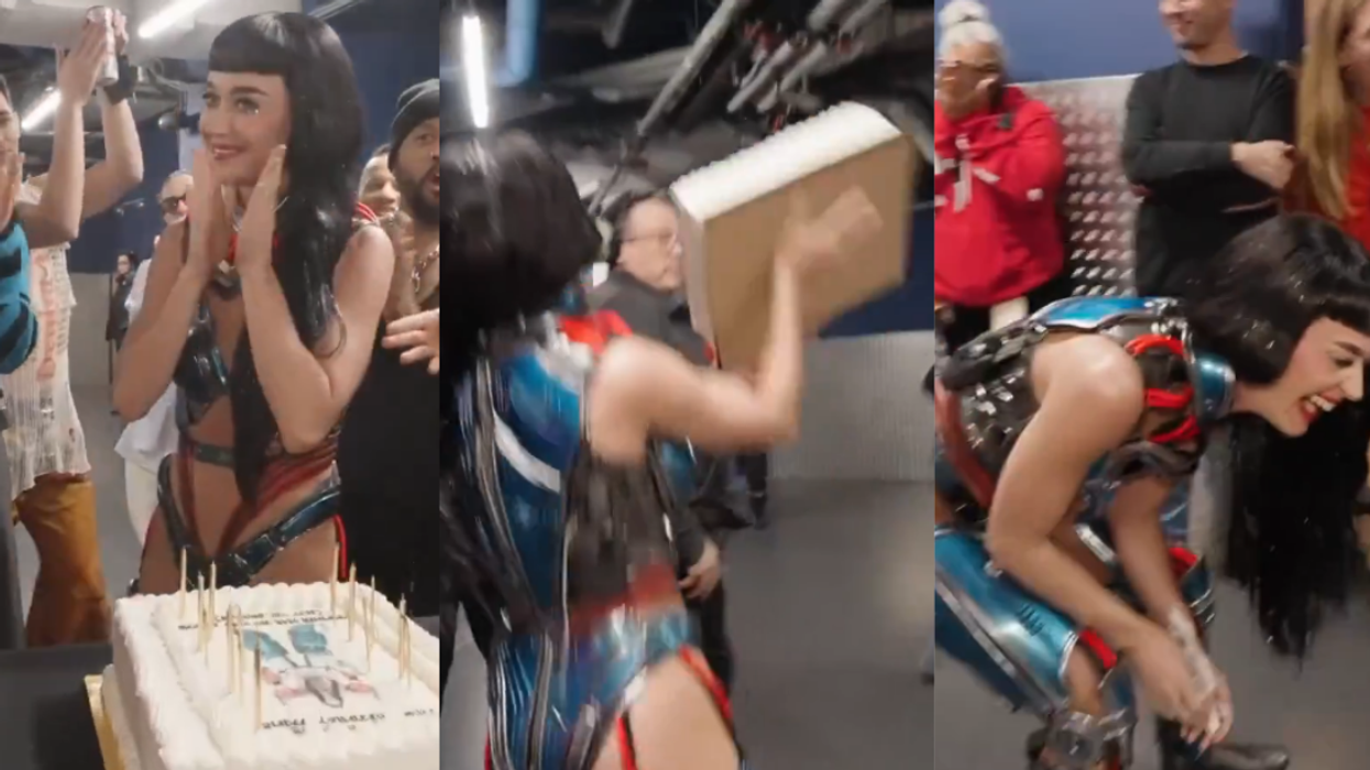 Screenshots from @katherinejaayne's X video