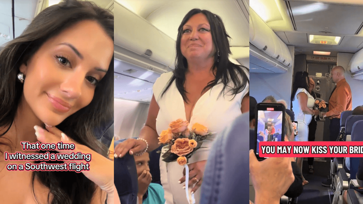 Screenshots from @katrinabadowski's TikTok video