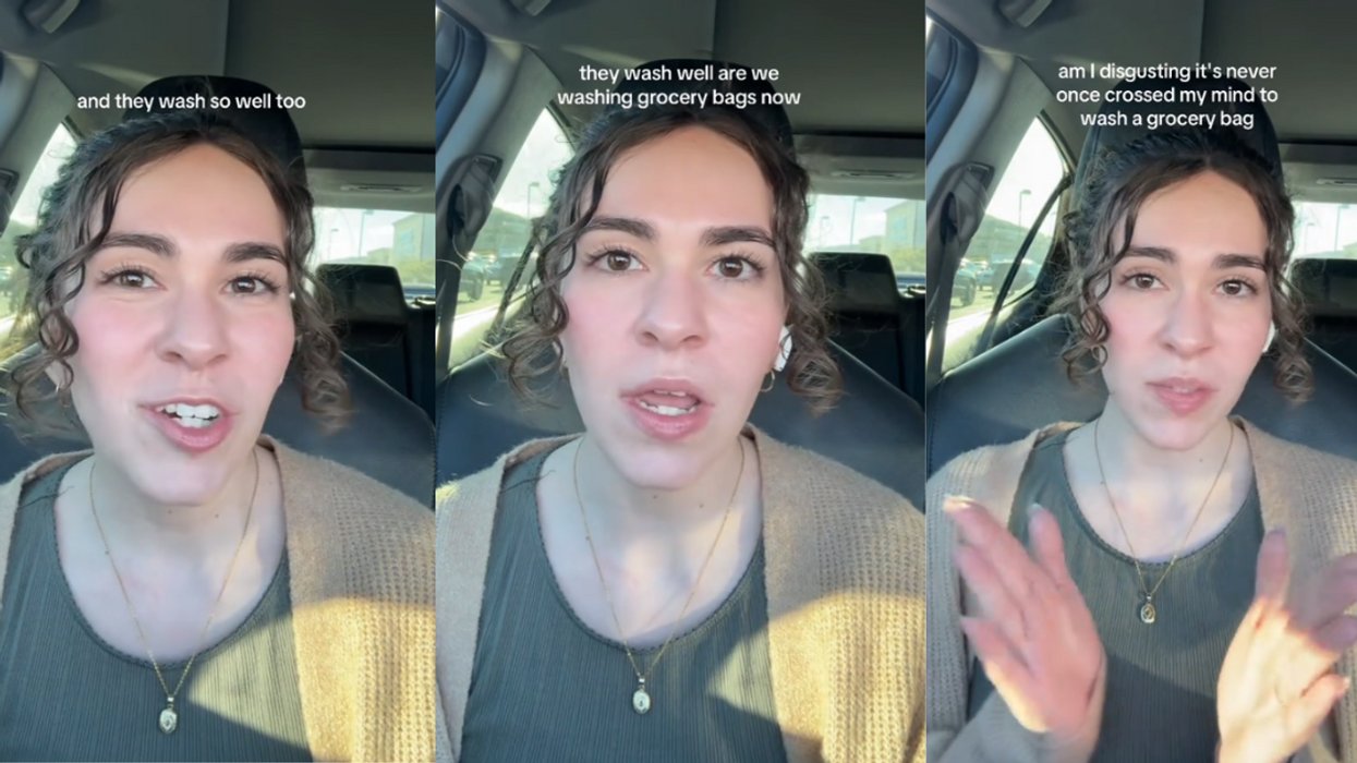 Screenshots from @kaylenhailey's TikTok video