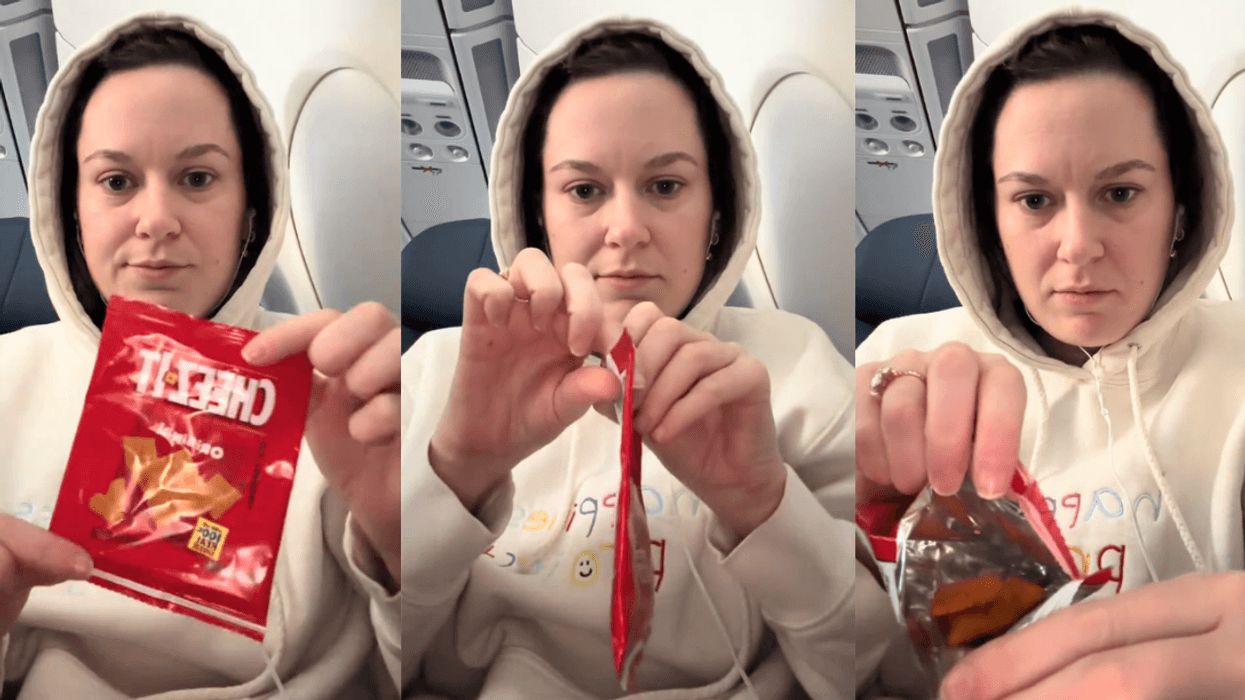 Screenshots from @kelligt's TikTok video