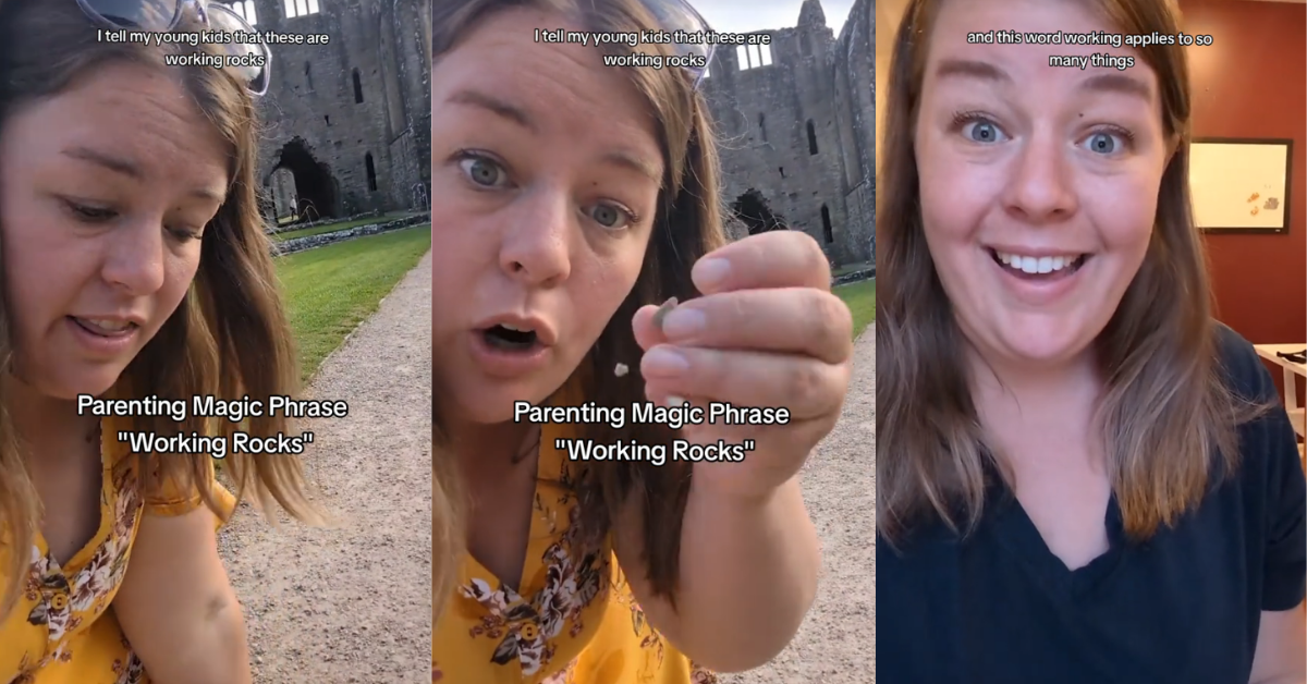 Screenshots from @kelsewhatelse's TikTok video