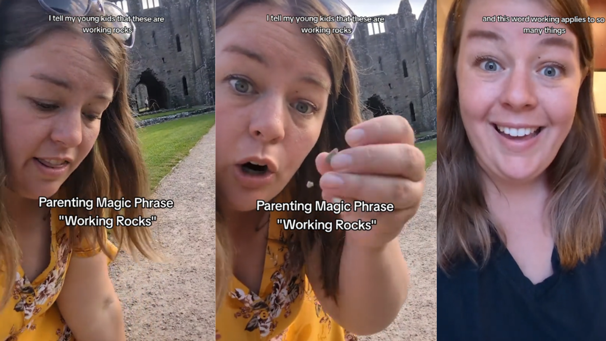 Screenshots from @kelsewhatelse's TikTok video