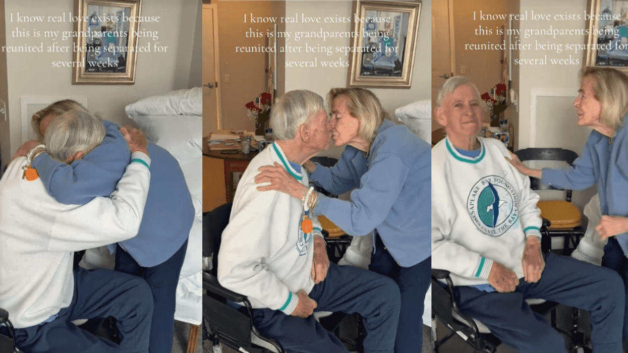 Screenshots from @kenziewrivers' TikTok video