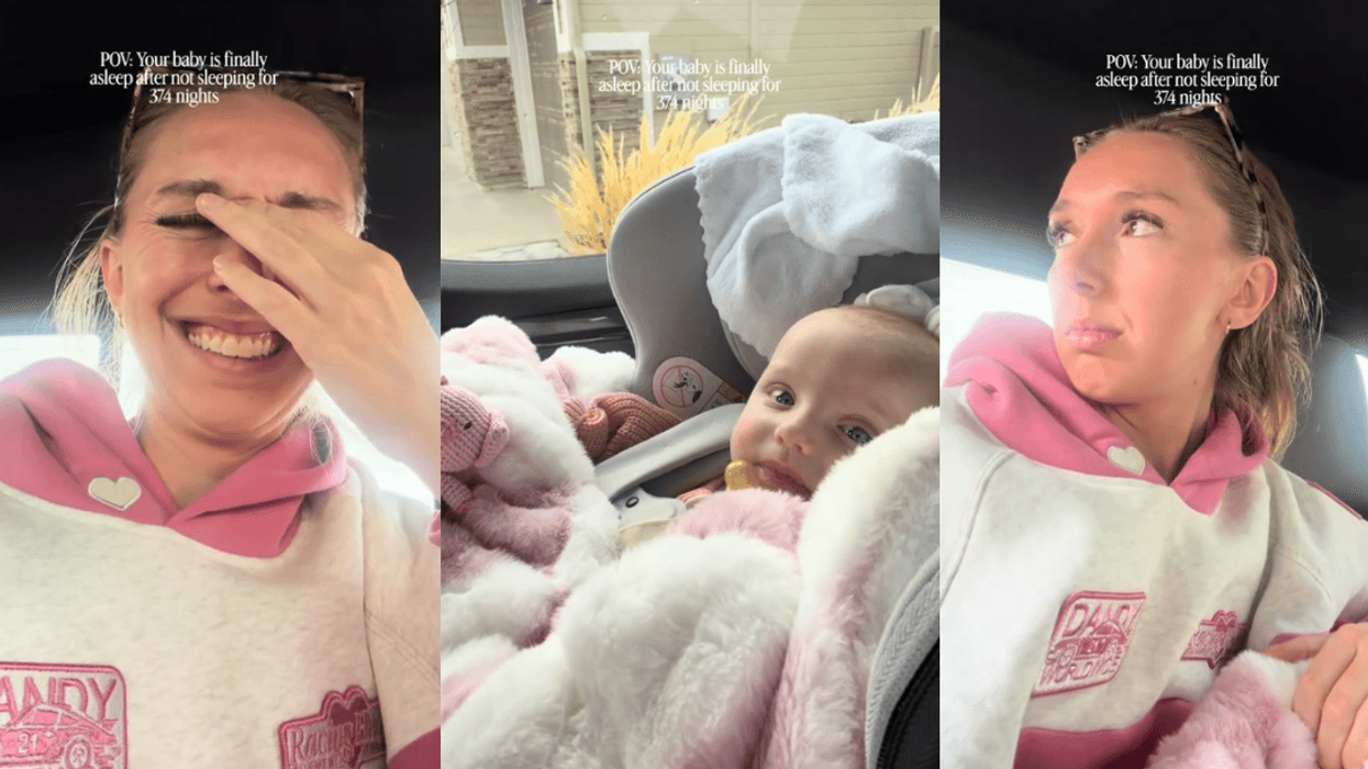Screenshots from Kiarra Hillman's TikTok video