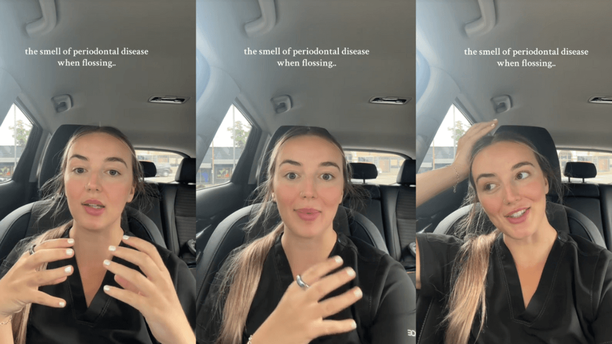 Screenshots from kyrsten.sprouse's TikTok video