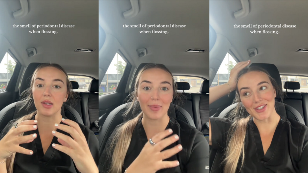 Screenshots from kyrsten.sprouse's TikTok video