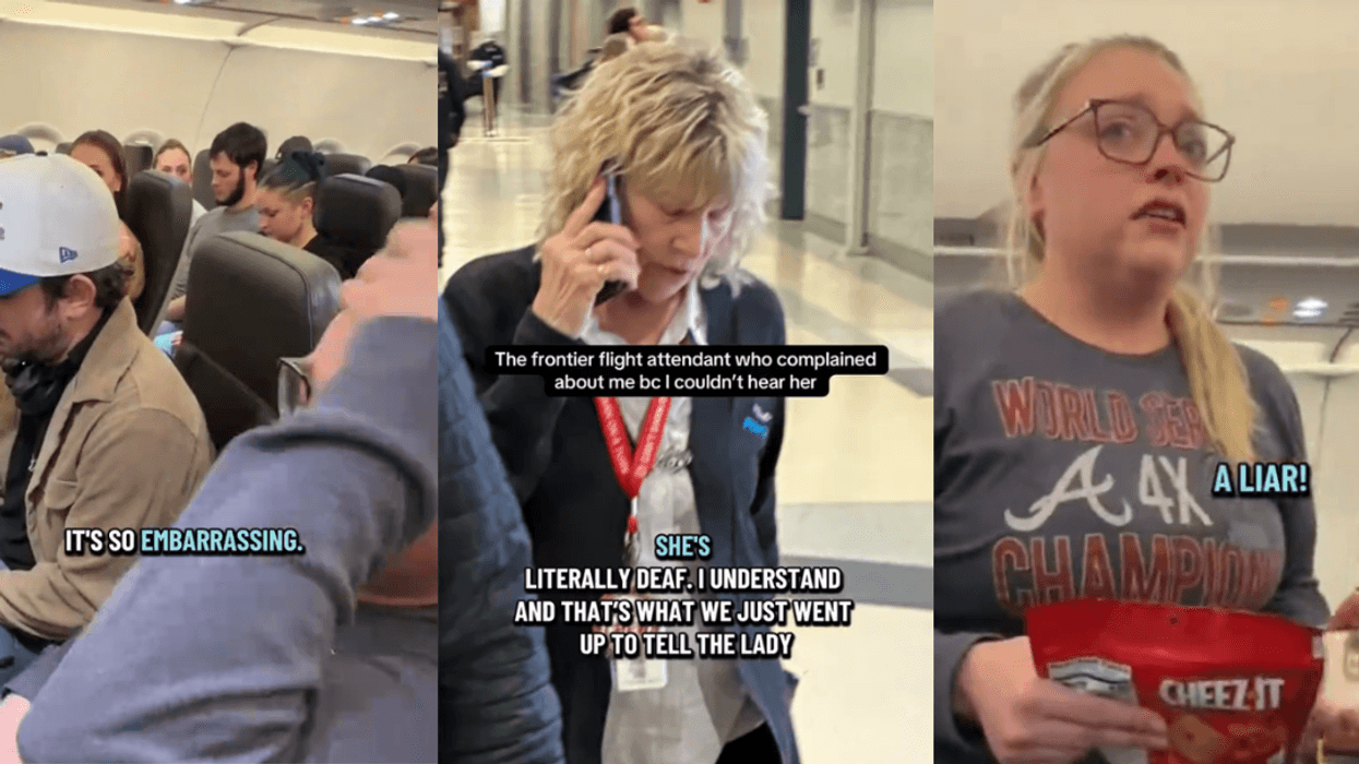 Screenshots from @legallyswifite13's TikTok video
