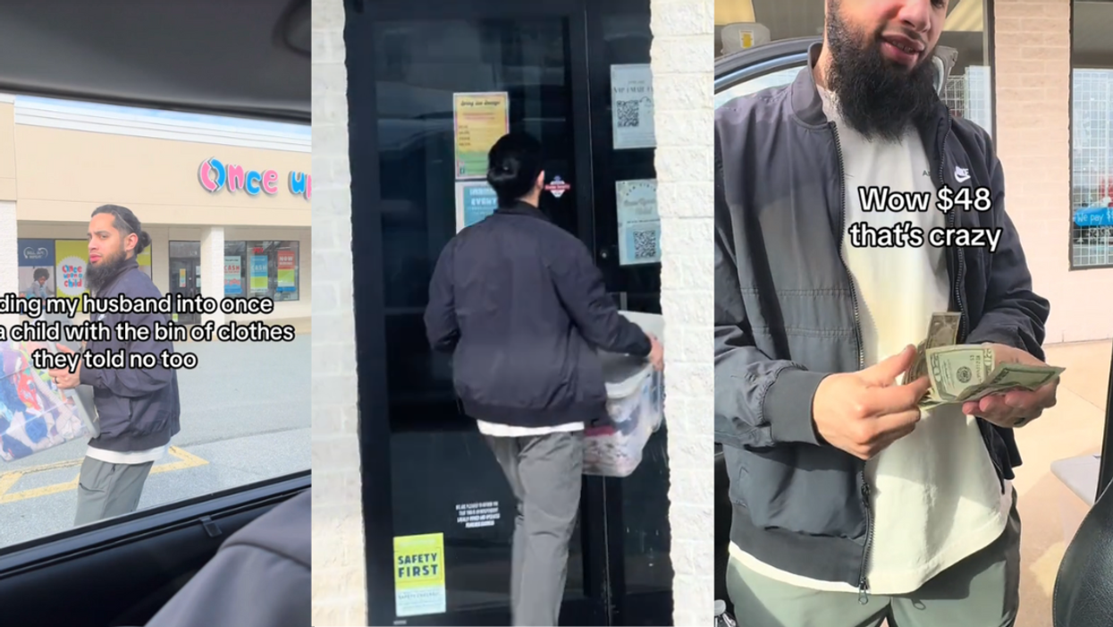 Screenshots from @lifewithdanimaj's TikTok video