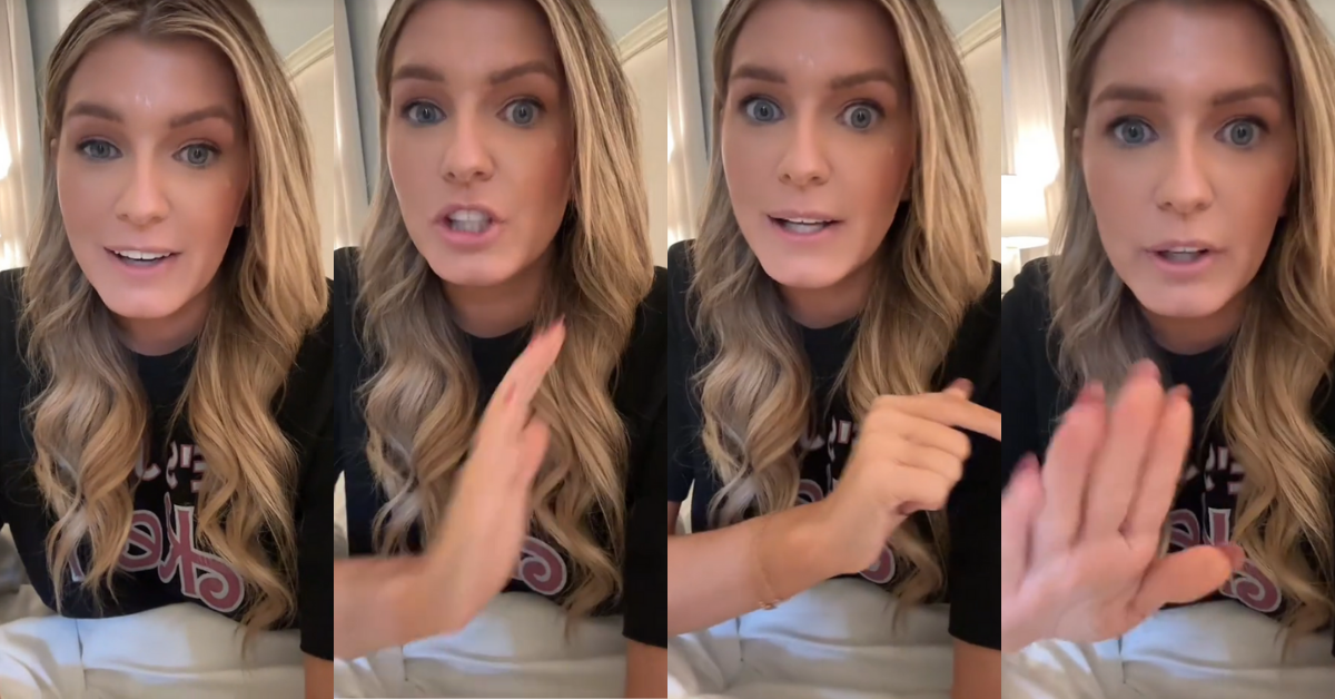 Screenshots from @lindasolleyhurd's TikTok video