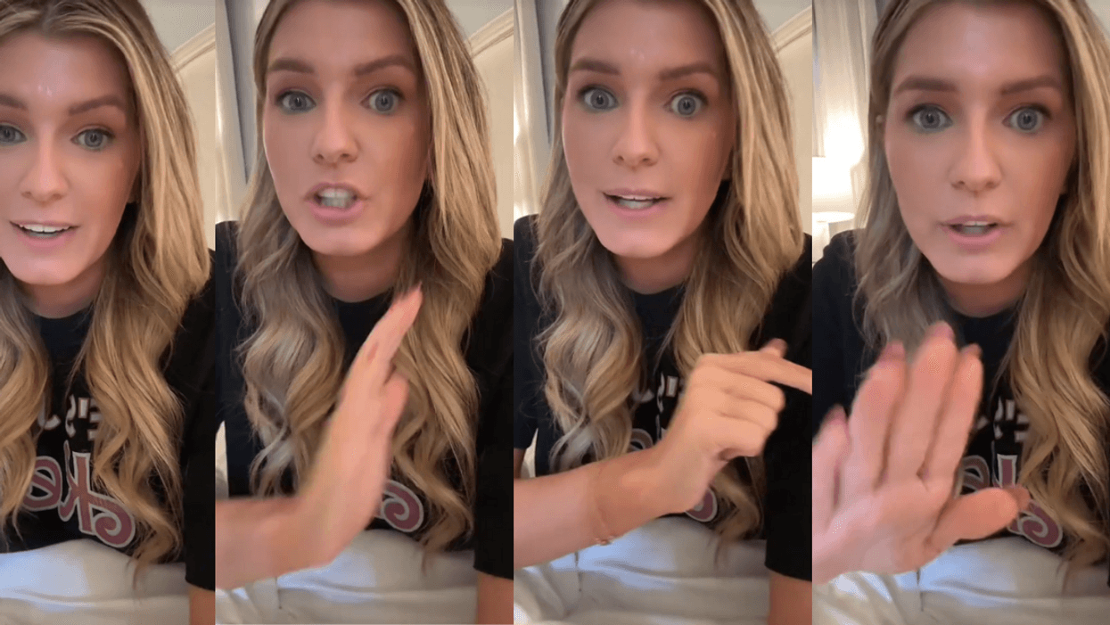 Screenshots from @lindasolleyhurd's TikTok video