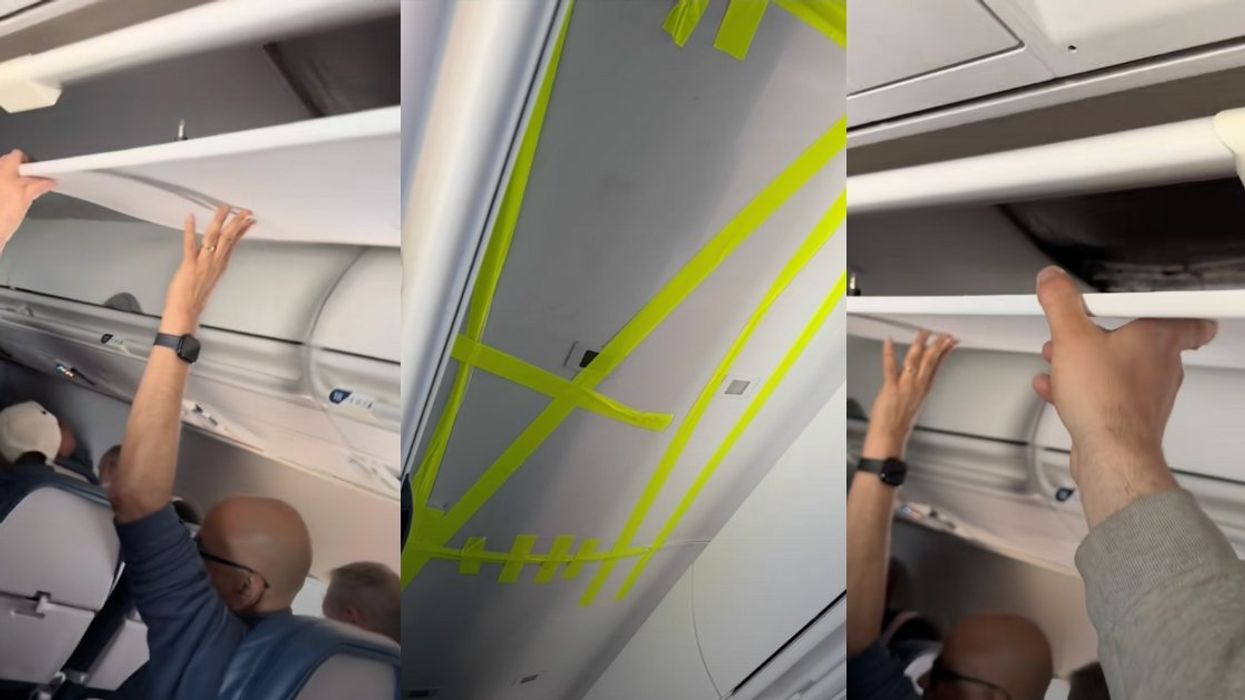 Screenshots from @lucasmpayne's TikTok video