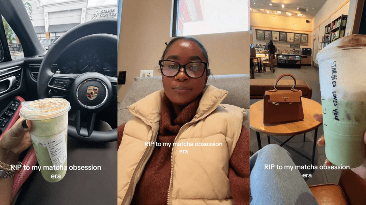 Screenshots from @lynnshazeen's TikTok video