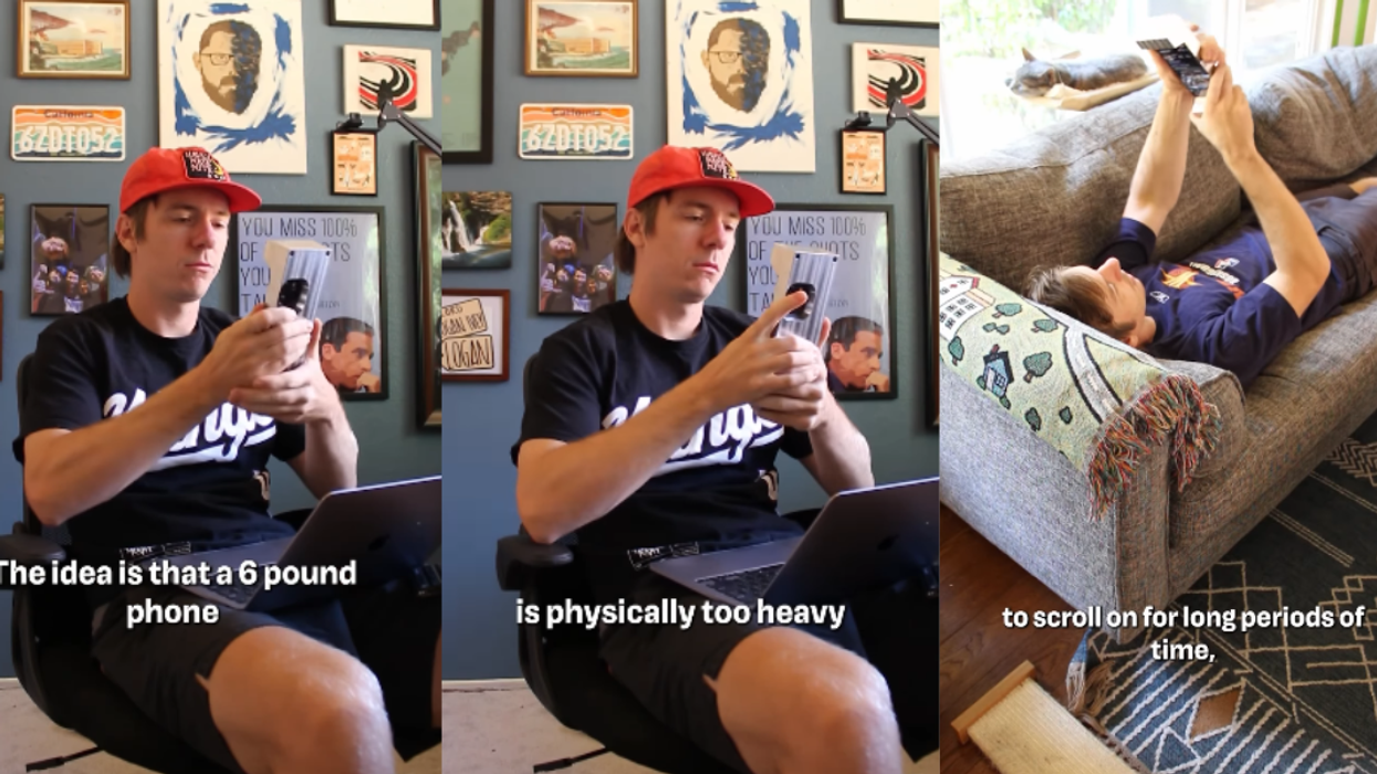 Screenshots from @matterneuroscience's Instagram video