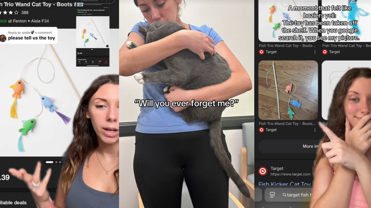 Screenshots from @mazie.kayee's TikTok video