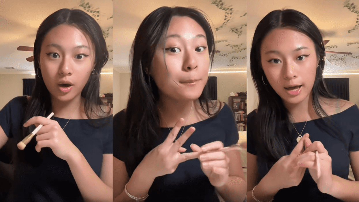Screenshots from @meitham's TikTok
