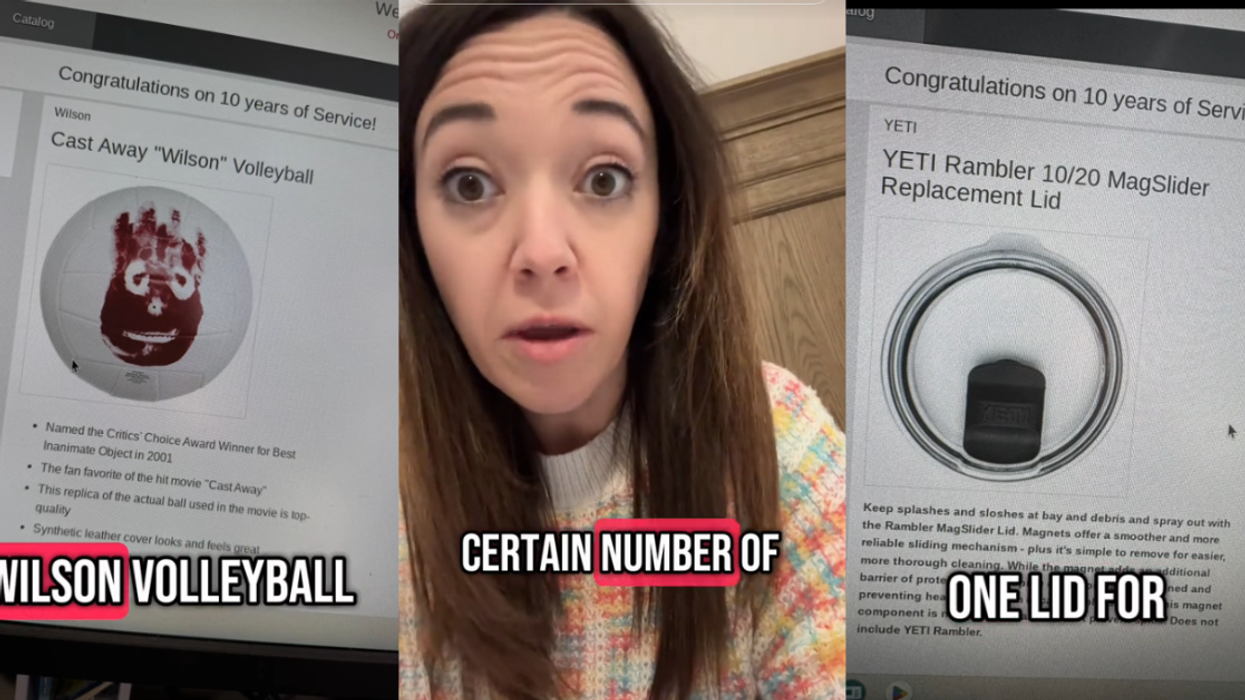 Screenshots from @melanie_in_the_library's TikTok video