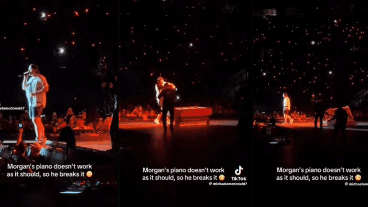 Screenshots from @michaelamcdonald7's TikTok video