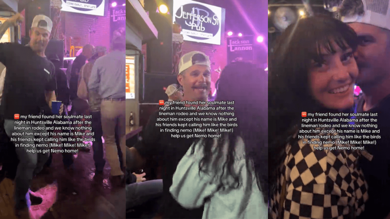 Screenshots from @mikalawest's TikTok video