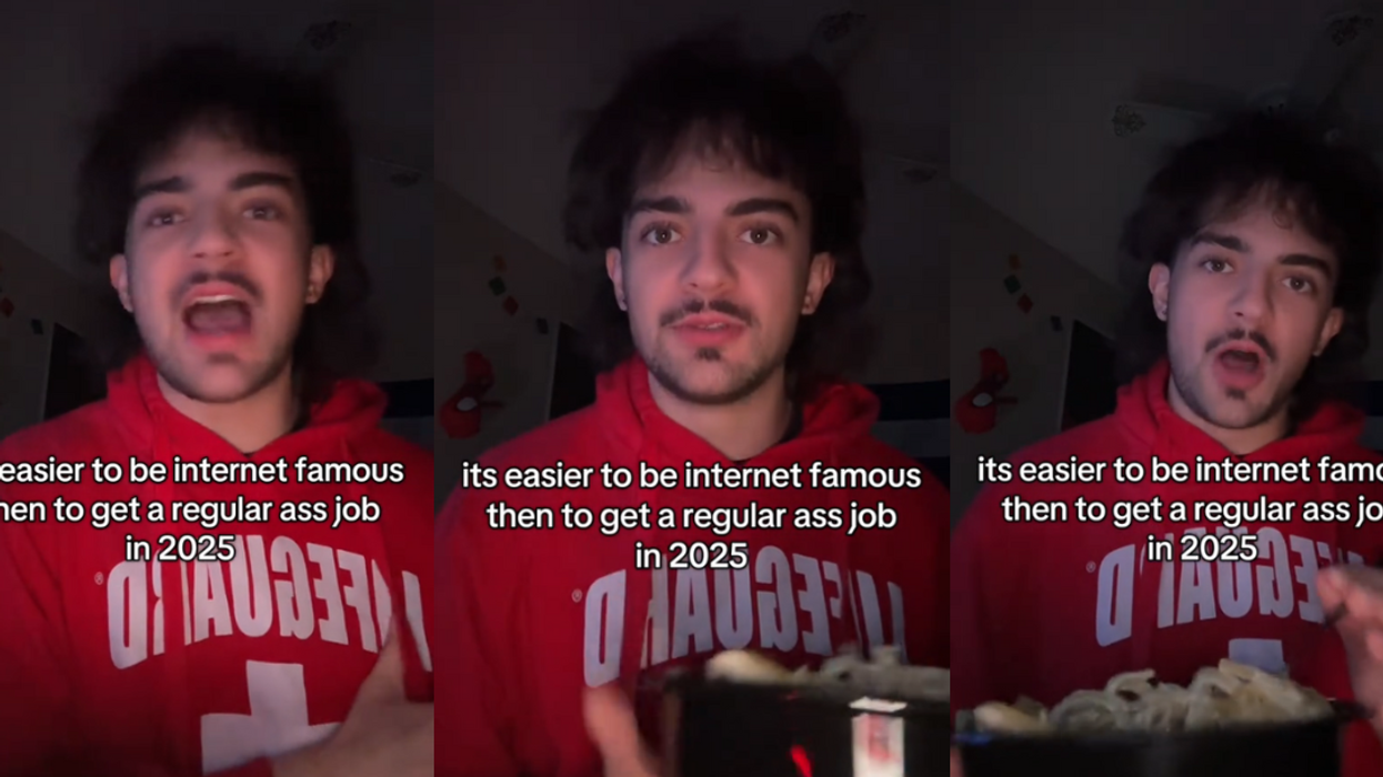 Screenshots from @monkeyz' TikTok video