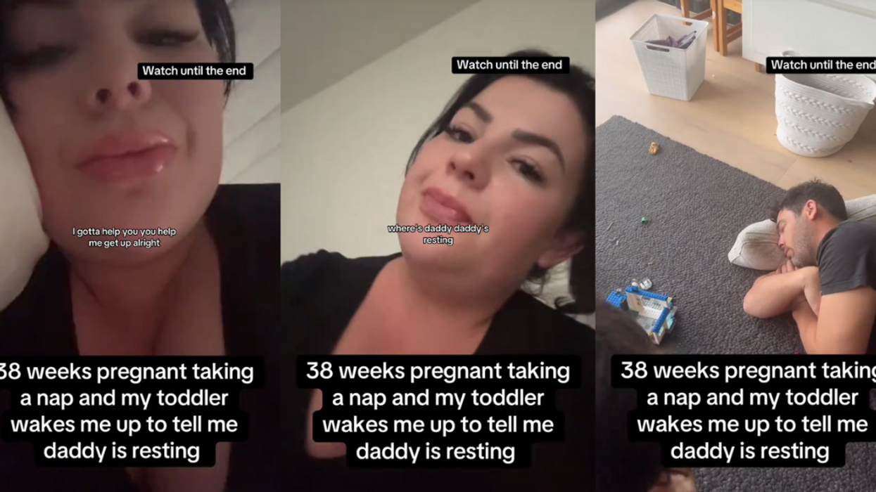 Screenshots from @mstarland's TikTok video