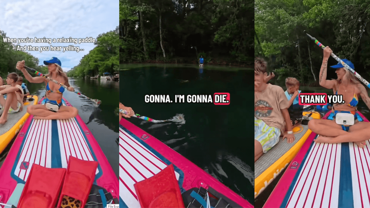 Screenshots from @nataleeeking's TikTok video