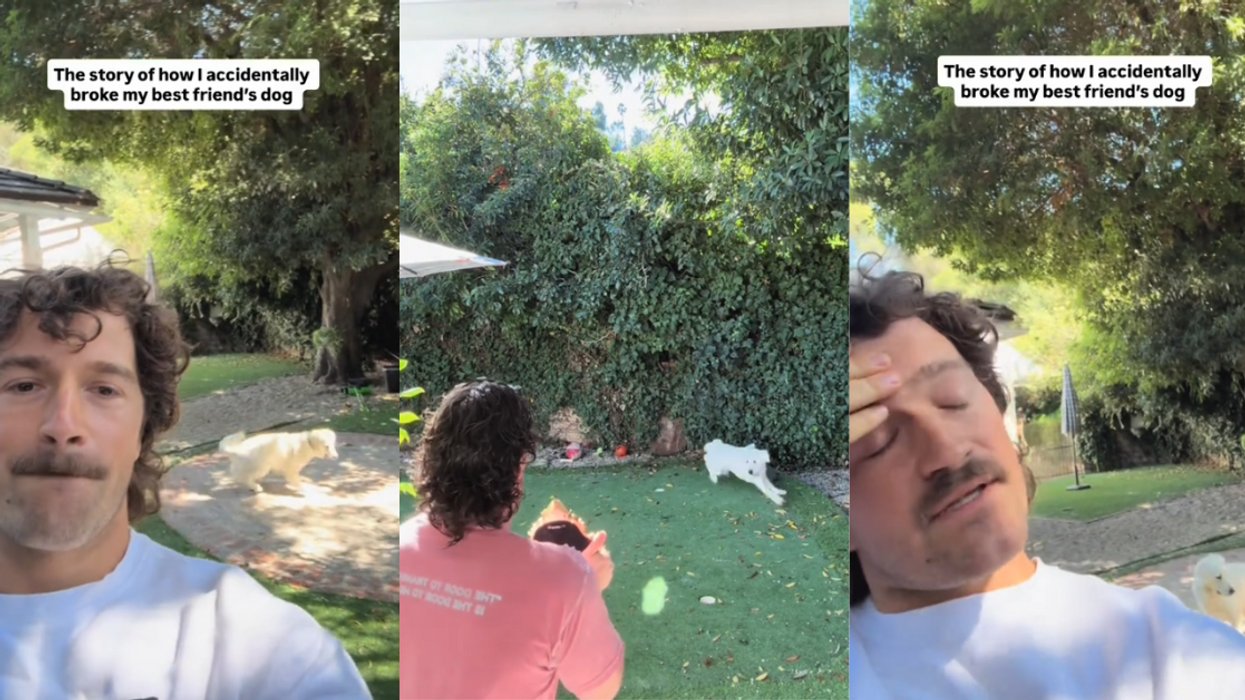 Screenshots from @nick_norcia's TikTok video