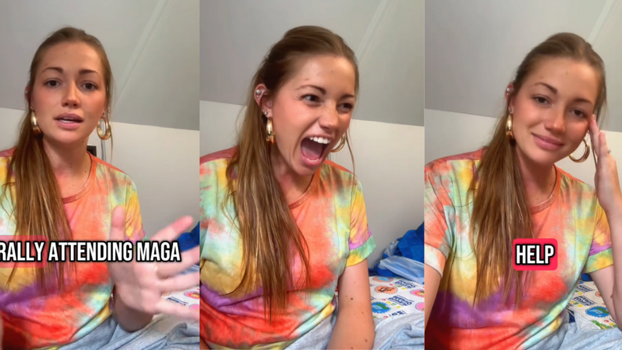 Screenshots from @nicolekatelynn1's TikTok video