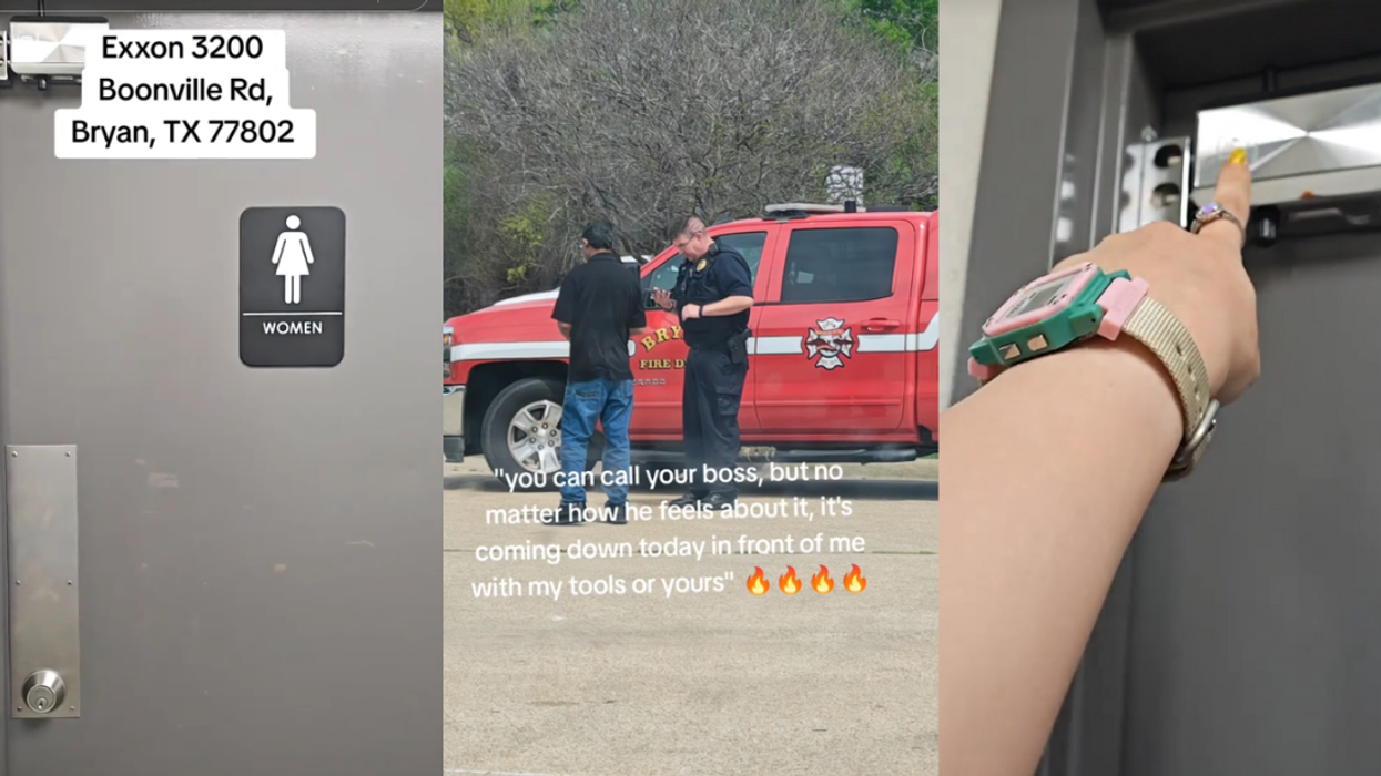 Screenshots from @nochillheather's TikTok video