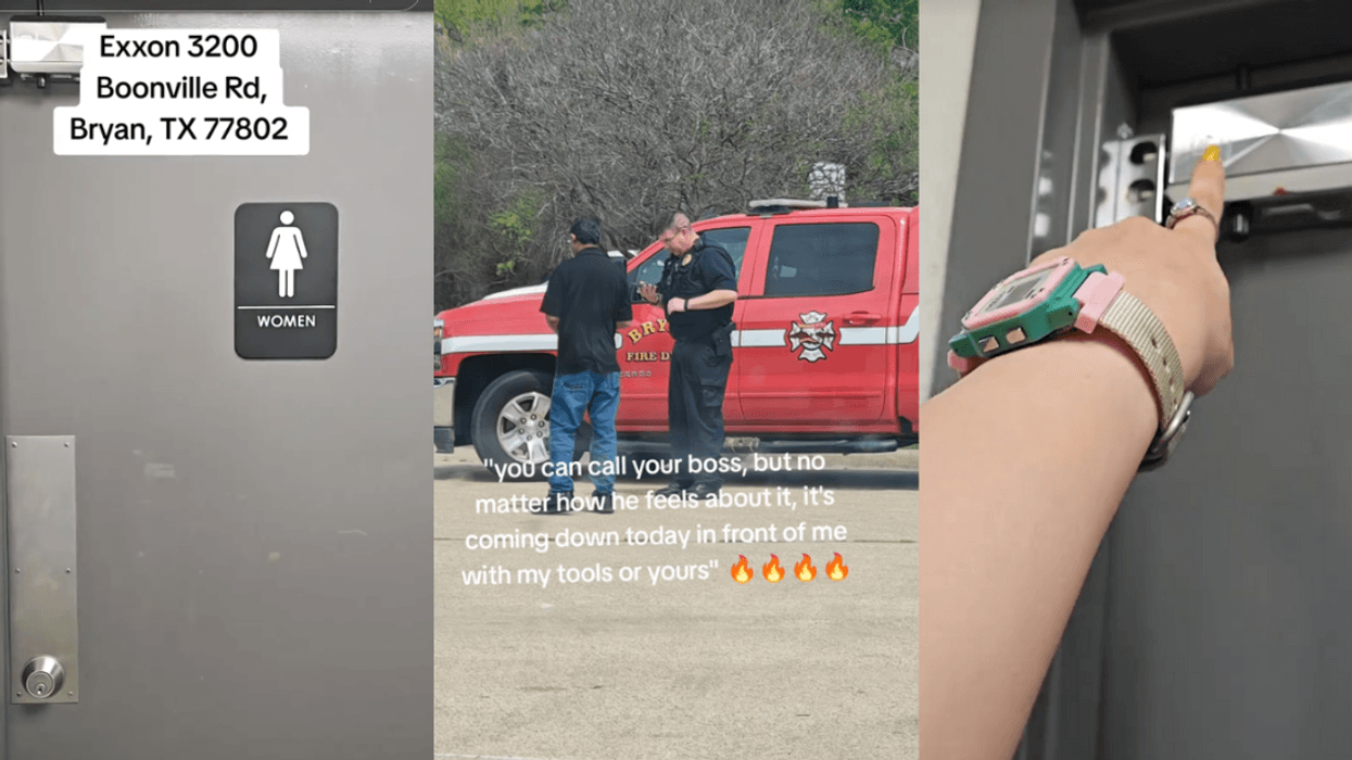 Screenshots from @nochillheather's TikTok video