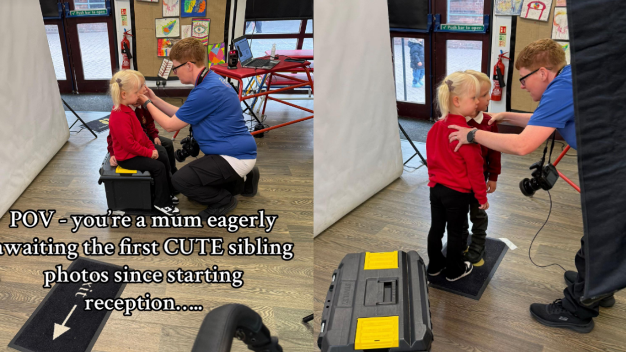 Screenshots from @paige_higginsx's TikTok video