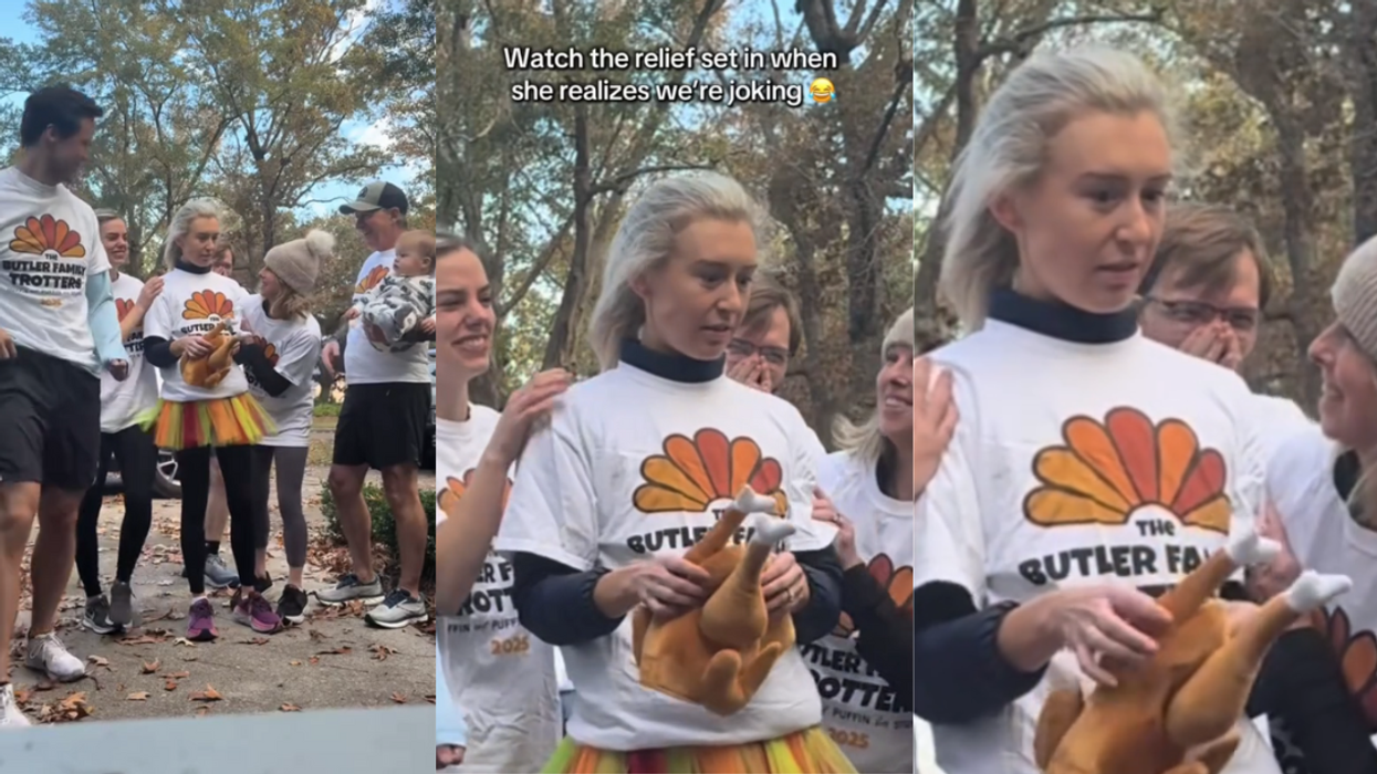 Screenshots from @Parksyyyyy's TikTok video