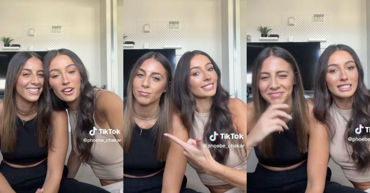 Screenshots from @phoebe_chakar's TikTok video