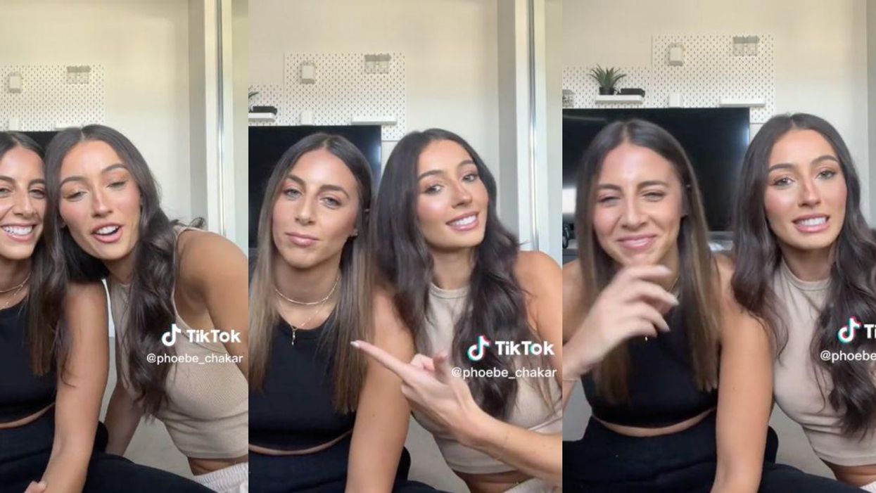 Screenshots from @phoebe_chakar's TikTok video