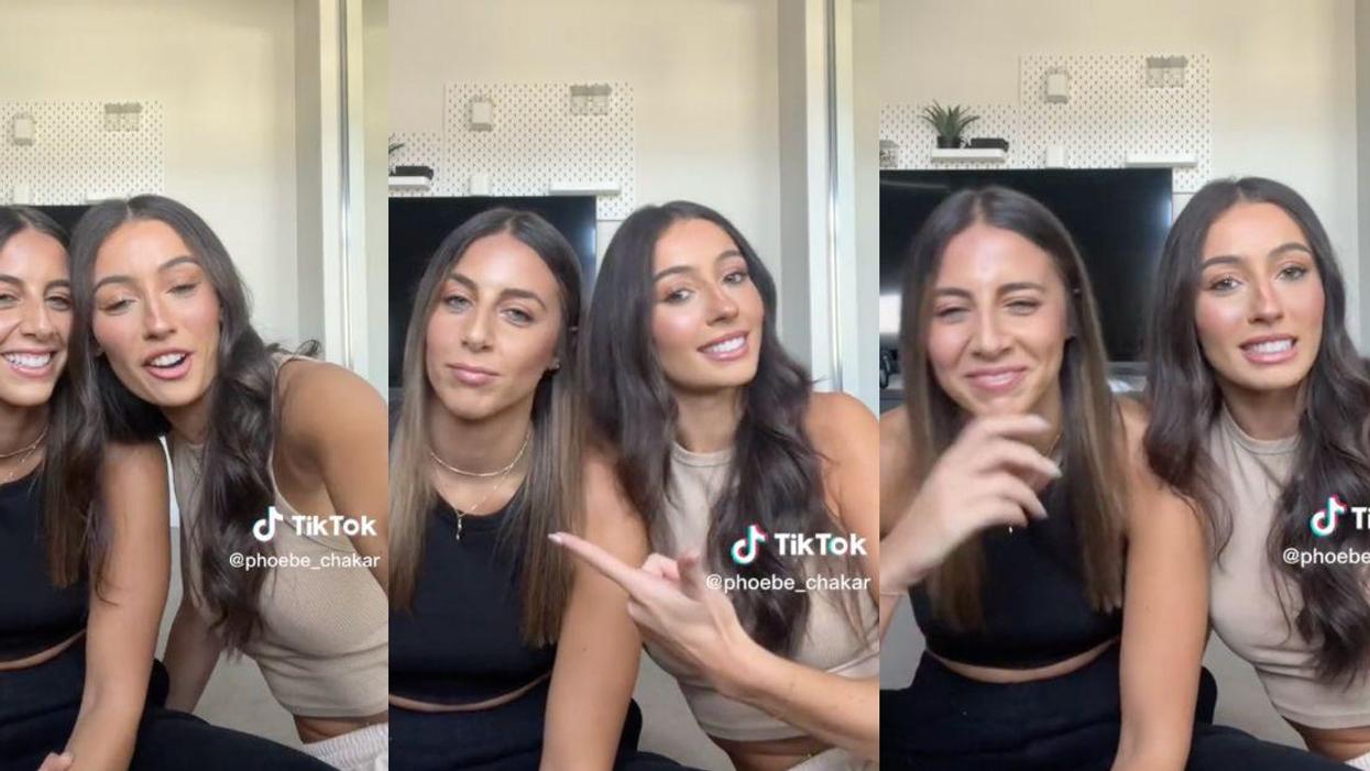 Screenshots from @phoebe_chakar's TikTok video