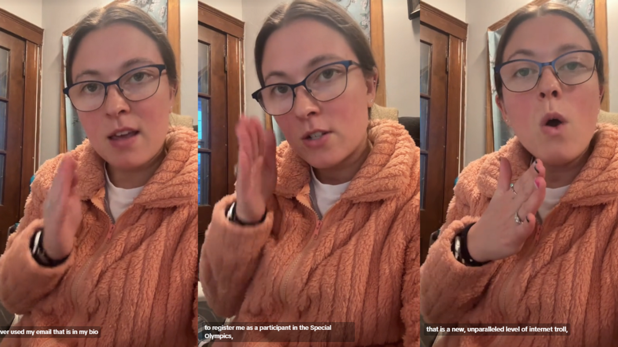 Screenshots from @poorandhungry's TikTok video