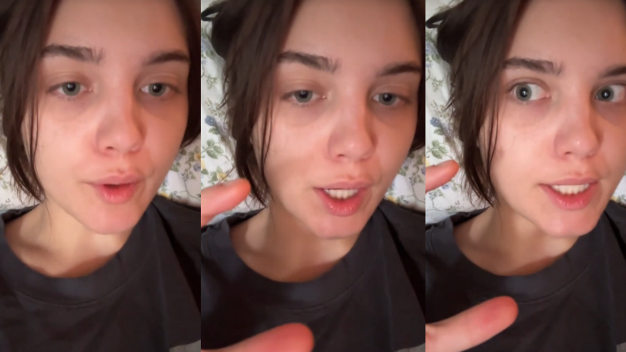 Screenshots from @pterodactylhunny's TikTok video