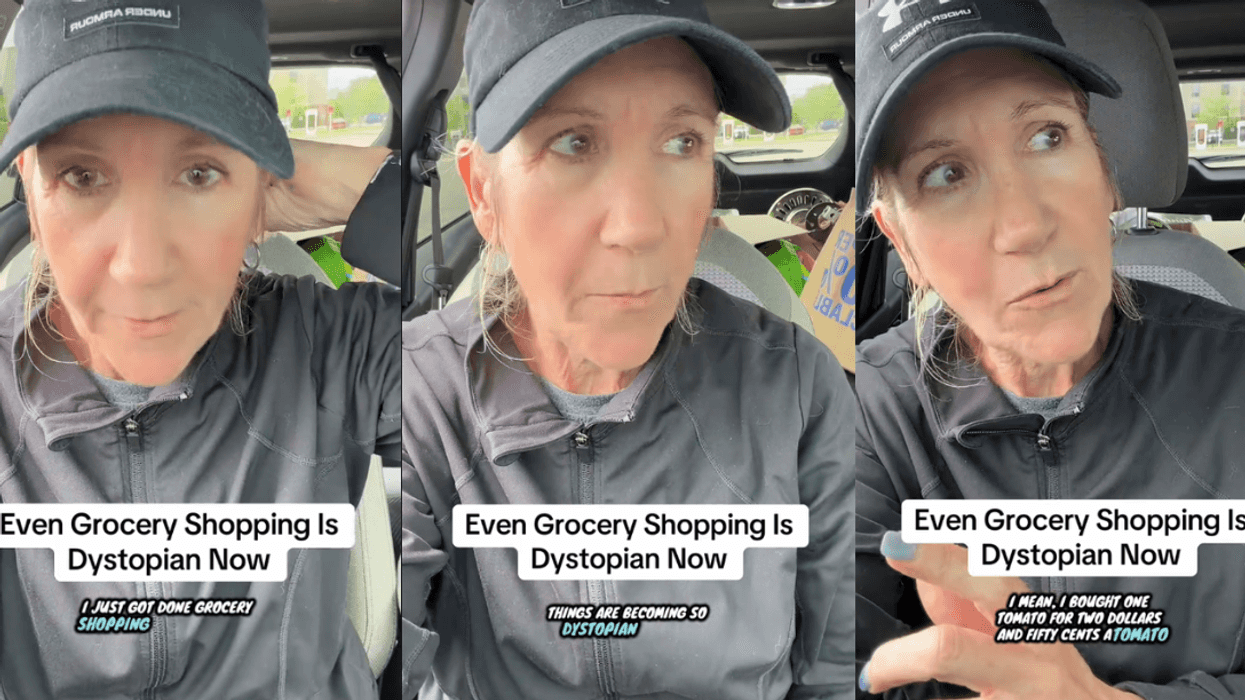 Screenshots from @realprogressive11's TikTok video