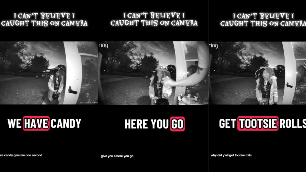 Screenshots from @rootednjoyy's TikTok video