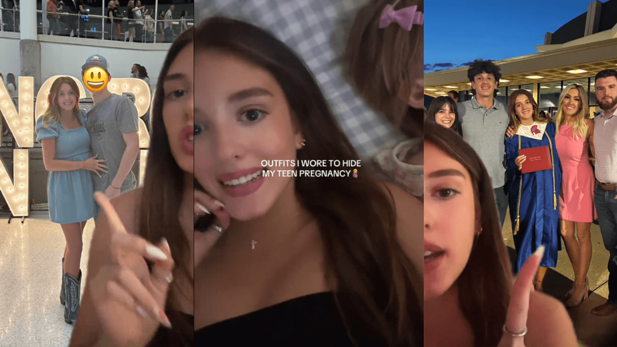 Screenshots from @sailors.mama's TikTok