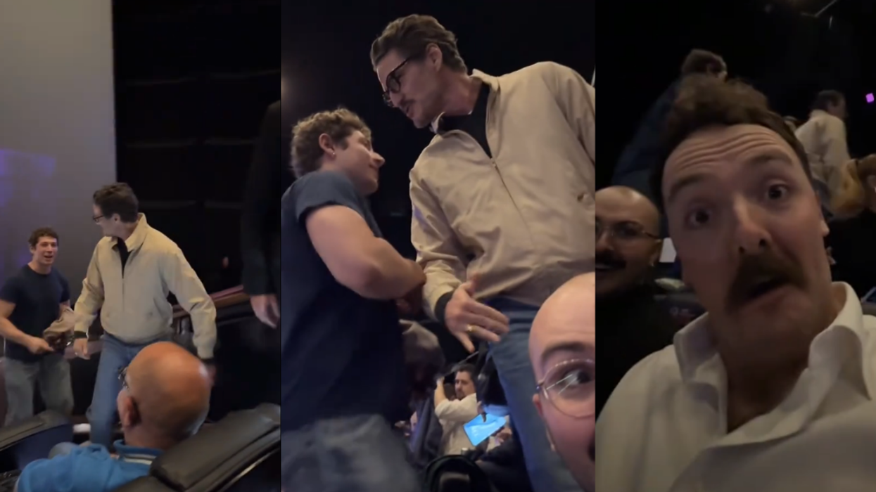 Screenshots from @samcornforth's TikTok video