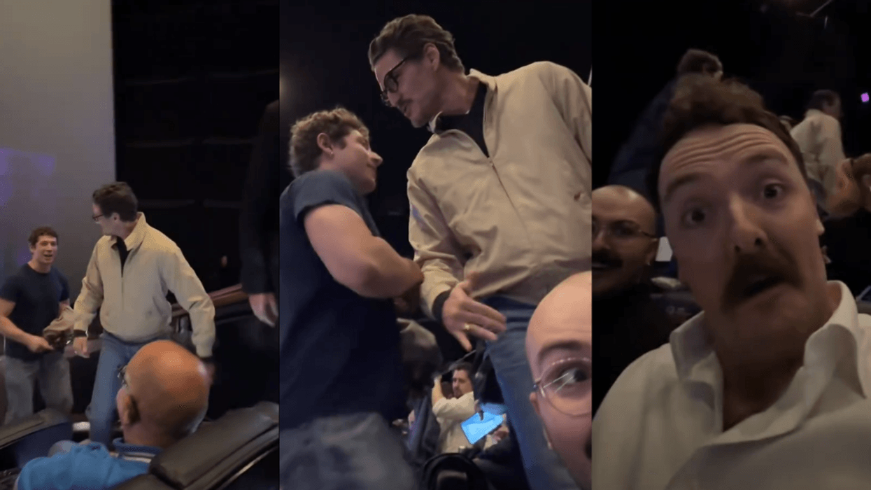 Screenshots from @samcornforth's TikTok video